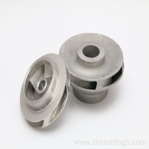 Silica sol cast stainless steel impeller